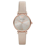 Emporio Armani AR1681 Ladies Rose Gold Cream Watch