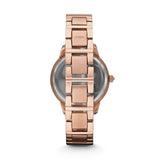 FOSSIL Fossil ES3020 Jesse Rose-Tone Stainless Steel Watch