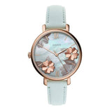Fossil Jacqueline Three-Hand Mineral Green Leather Watch - ES4813