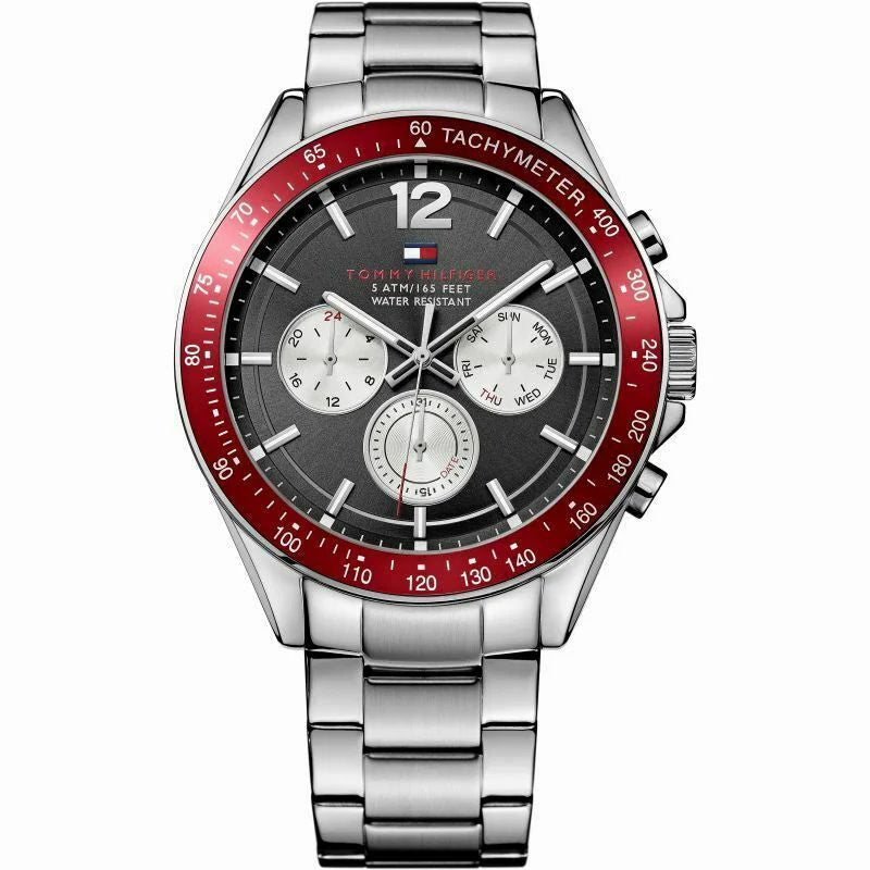 Tommy Hilfiger 1791122 MAN's Black Chronograph Watch
