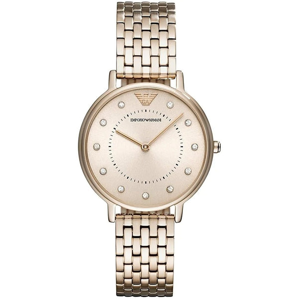 Emporio Armani AR11062 Ladies Rose Gold Watch 