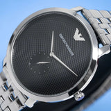 Emporio Armani AR11161 MAN's Classic Black Watch
