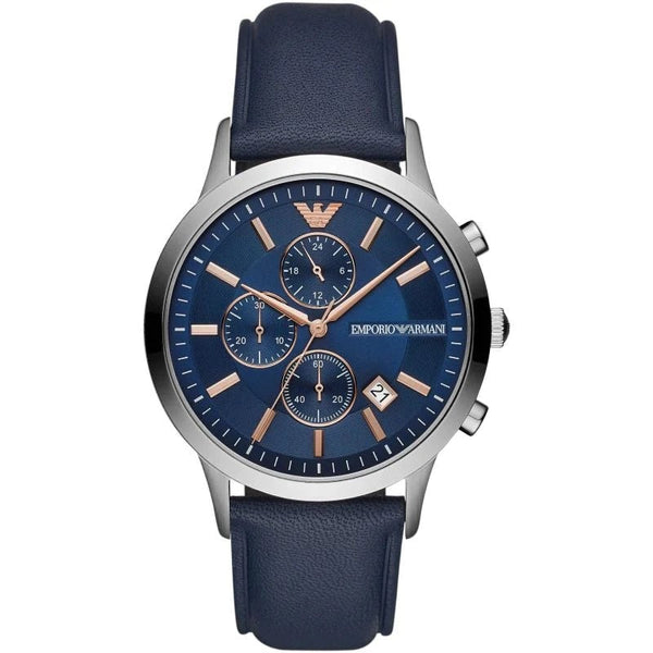Emporio Armani AR11216 MAN's Renato Blue Chronograph Watch
