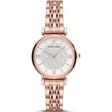 Emporio Armani AR11244 Ladies Rose Gold Glitz Watch