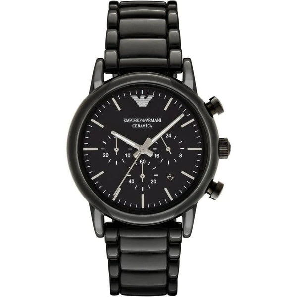 Emporio Armani AR1507 MAN's Black Chronograph Watch
