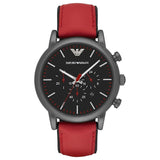 Emporio Armani AR1971 MAN's Luigi Red Chronograph Watch
