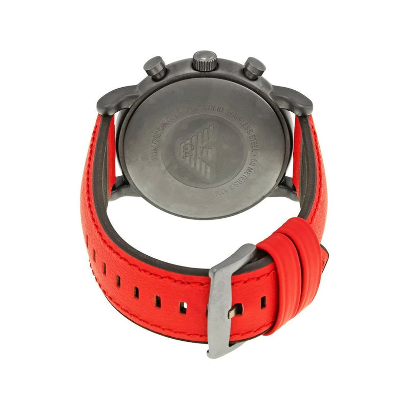 Emporio Armani AR1971 MAN's Luigi Red Chronograph Watch
