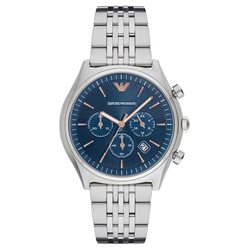Emporio Armani AR1974 MAN's Blue Chronograph Watch
