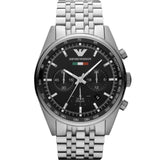 Emporio Armani AR5983 Men's Black Chronograph Watch 