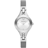Emporio Armani AR7361 Ladies Silver Watch
