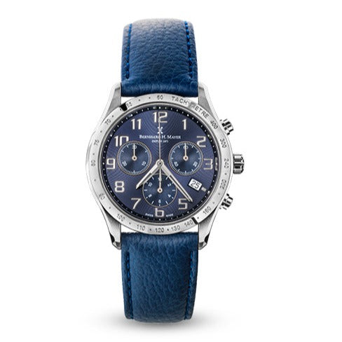 ベルンハルトマイヤー Bernhard H. Mayer 腕時計 メンズ クォーツ クロノグラフ ダークネイビー系 2503LS079 Iris Chronograph Deep Blue Bernhard H. Mayer BM1023 Men Watch
