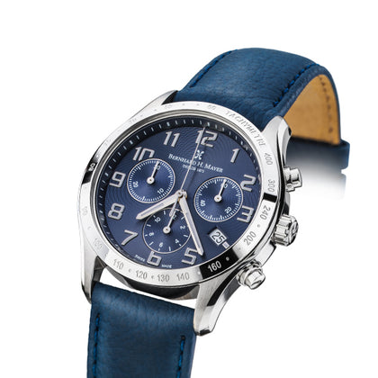 Iris Chronograph Deep Blue Bernhard Mayer BM1023 Men Watch