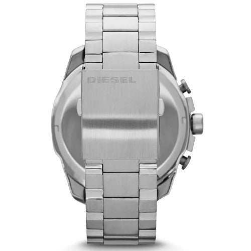 Diesel DZ4308 Men's Silver Mega Chief Chronograph Watch