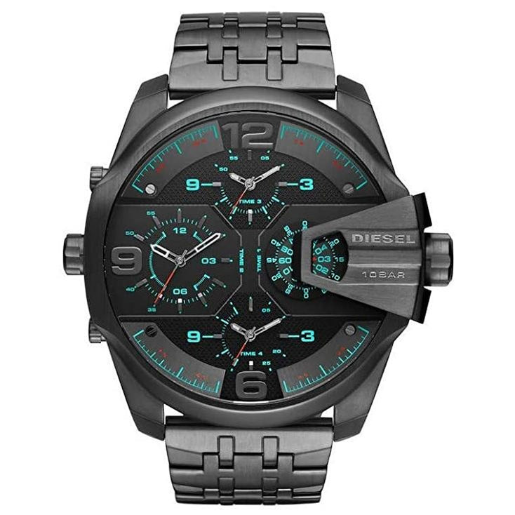 Diesel DZ7372 Men's Uber Chief Gunmetal Watch 