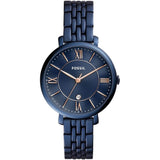 Fossil Jacqueline Blue Dial Ladies Casual Watch ES4094