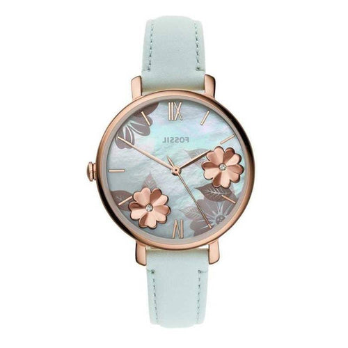 Fossil watch jacqueline on sale leather