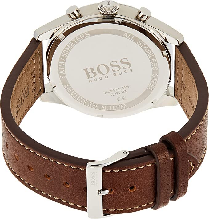 Hugo Boss Men's Quartz Watch, Chronograph Display  HB1513709