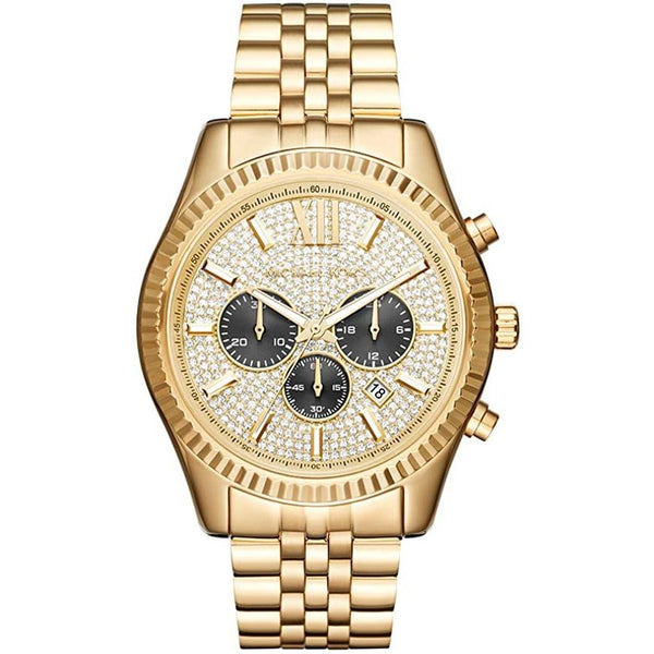 Michael Kors MK8494 MAN's Lexington Gold Watch
