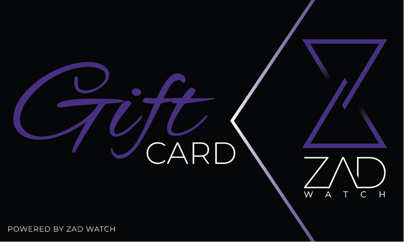 Zad Watch Black Gift Card